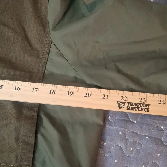 Lucky Brand Green Zip up Jacket size large - Picture 5 of 6